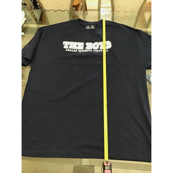 COWBOYS TEAM APPAREL MEN NAVY COTTON CREW NECK SHORT SLEEVE T-SHIRT SIZE X-LARGE - Picture 6 of 6